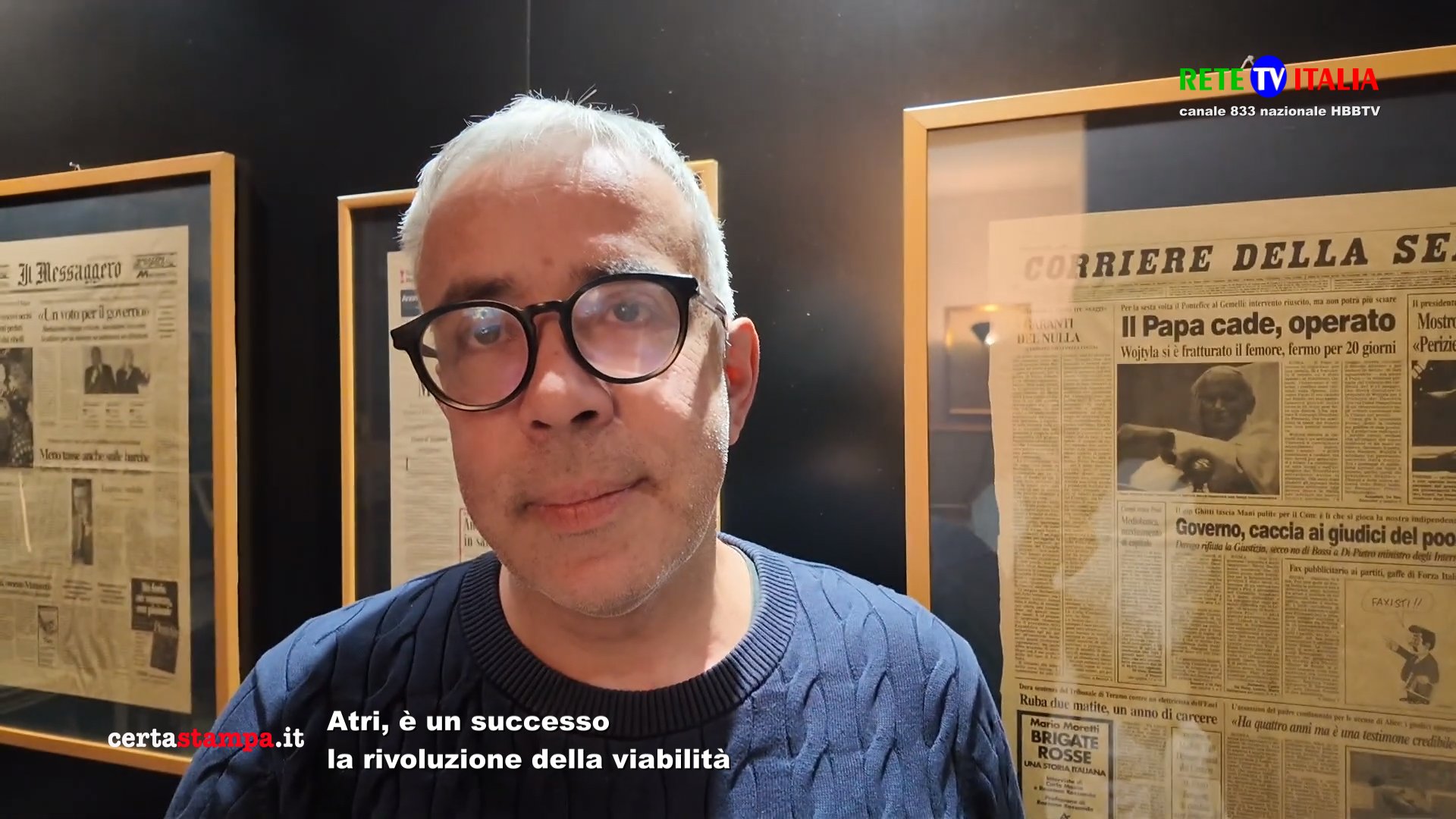 Un successo della viabilità al comune di Atri