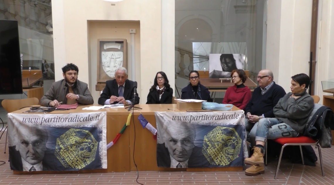 Delegazione teramana del Partito Radicale in vsita in carcere di Castrogno Teramo 2025