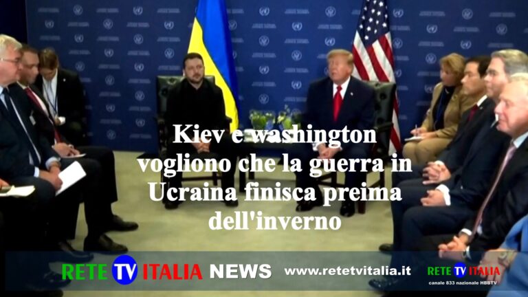Kiev e washington vogliono che la guerra in Ucraina finisca preima dell'inverno