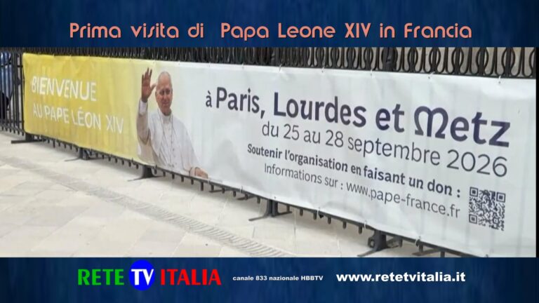 Prima visita di Papa Leone in Francia