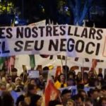 Barcellona protesta abitativa